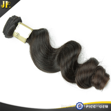 JP hair 100% raw unprocessed loose wave malaysian remy hair extensions
